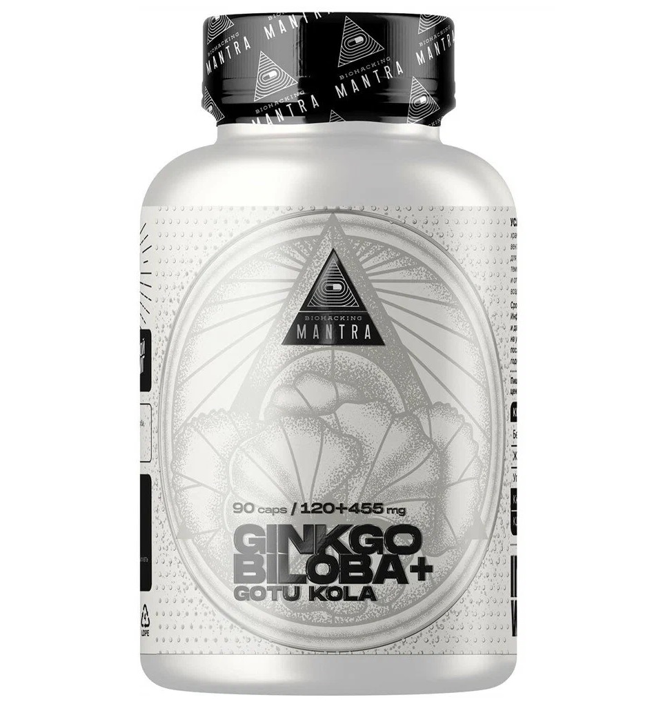 Mantra Ginkgo Biloba + Gotu Kola 60 кап