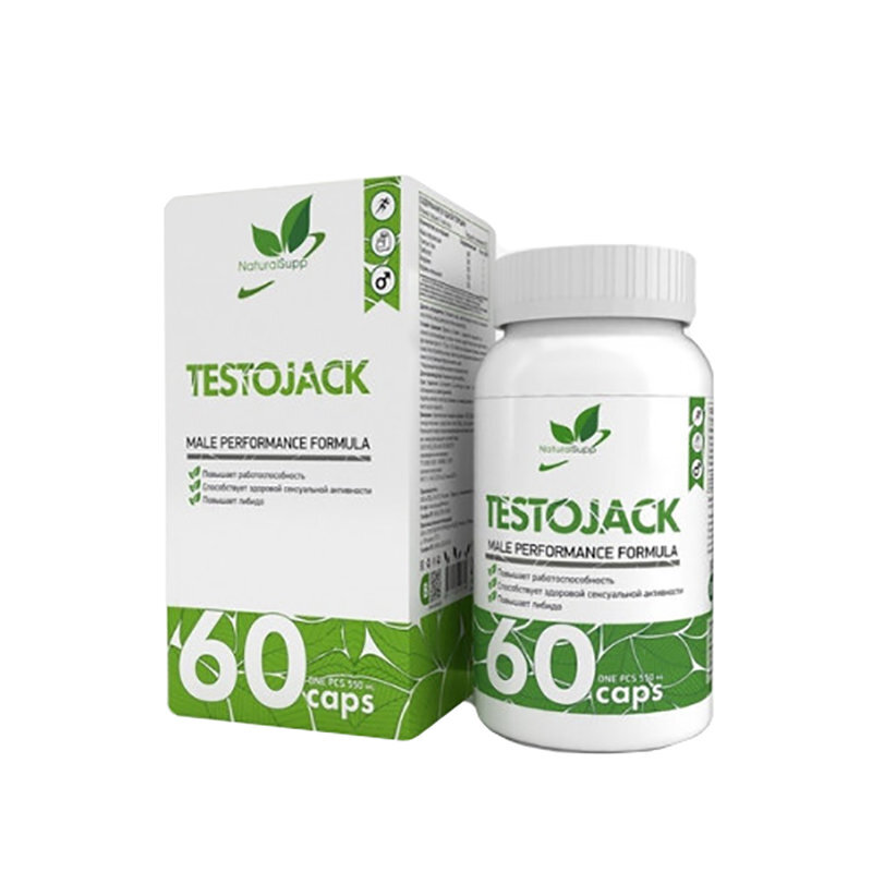 Natural Supp Testojack 60 кап
